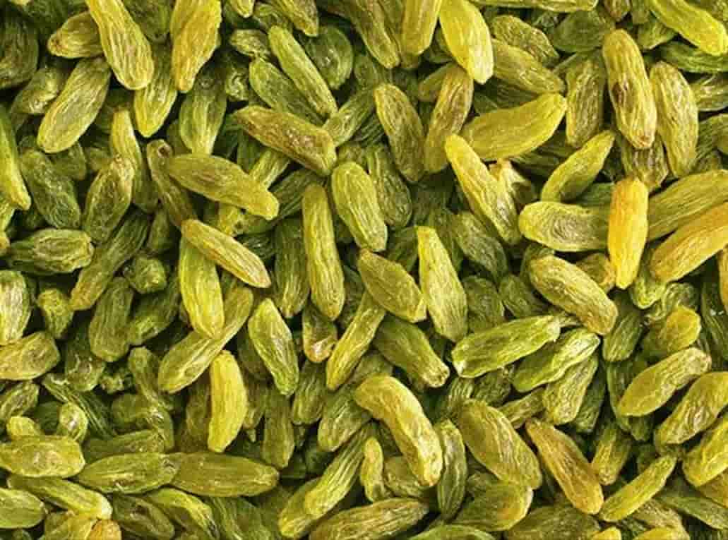 مویز سبز مناسب صنایع غذایی و تهیه شیرینی های لوکس